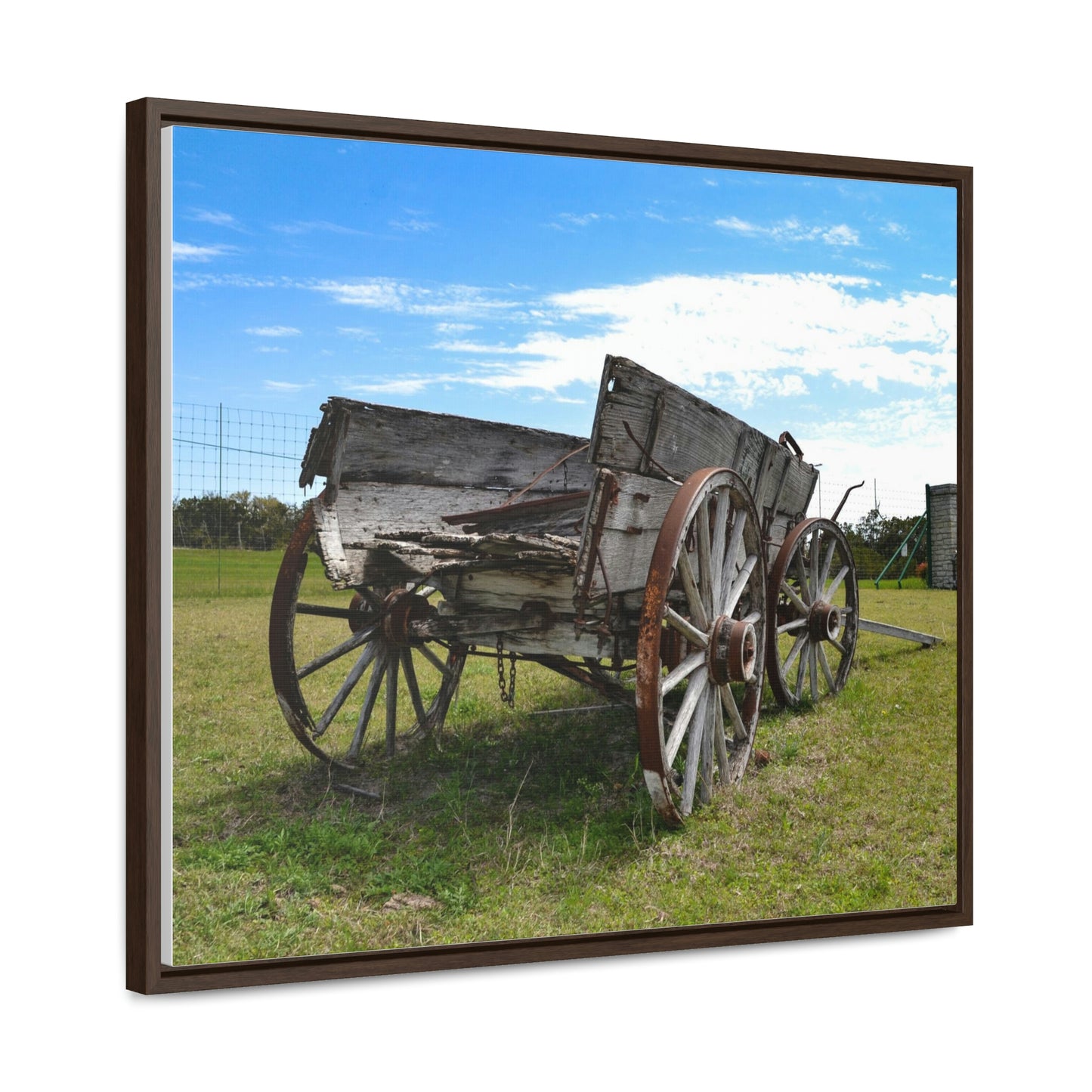 Ranch Wagon Gallery Wrap Canvas