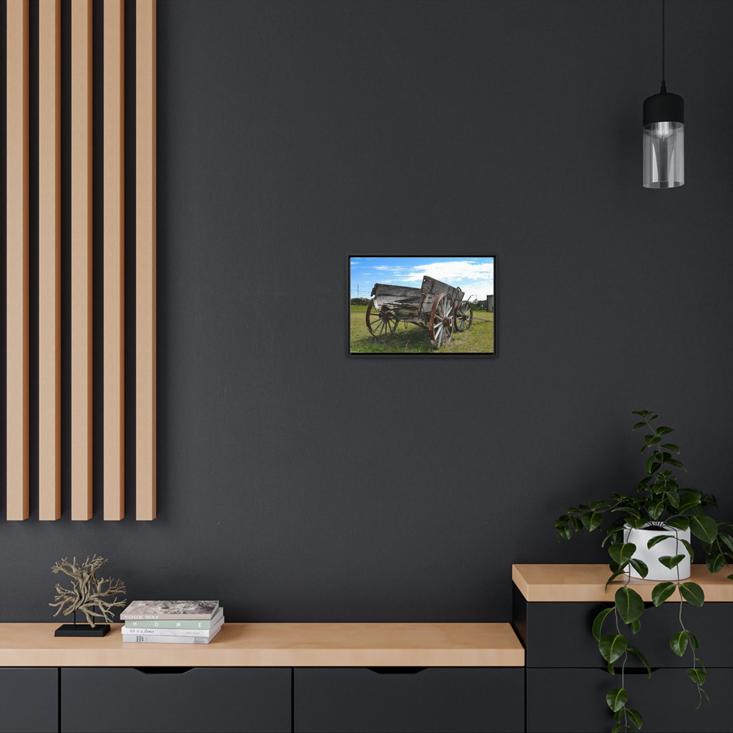 Ranch Wagon Gallery Wrap Canvas