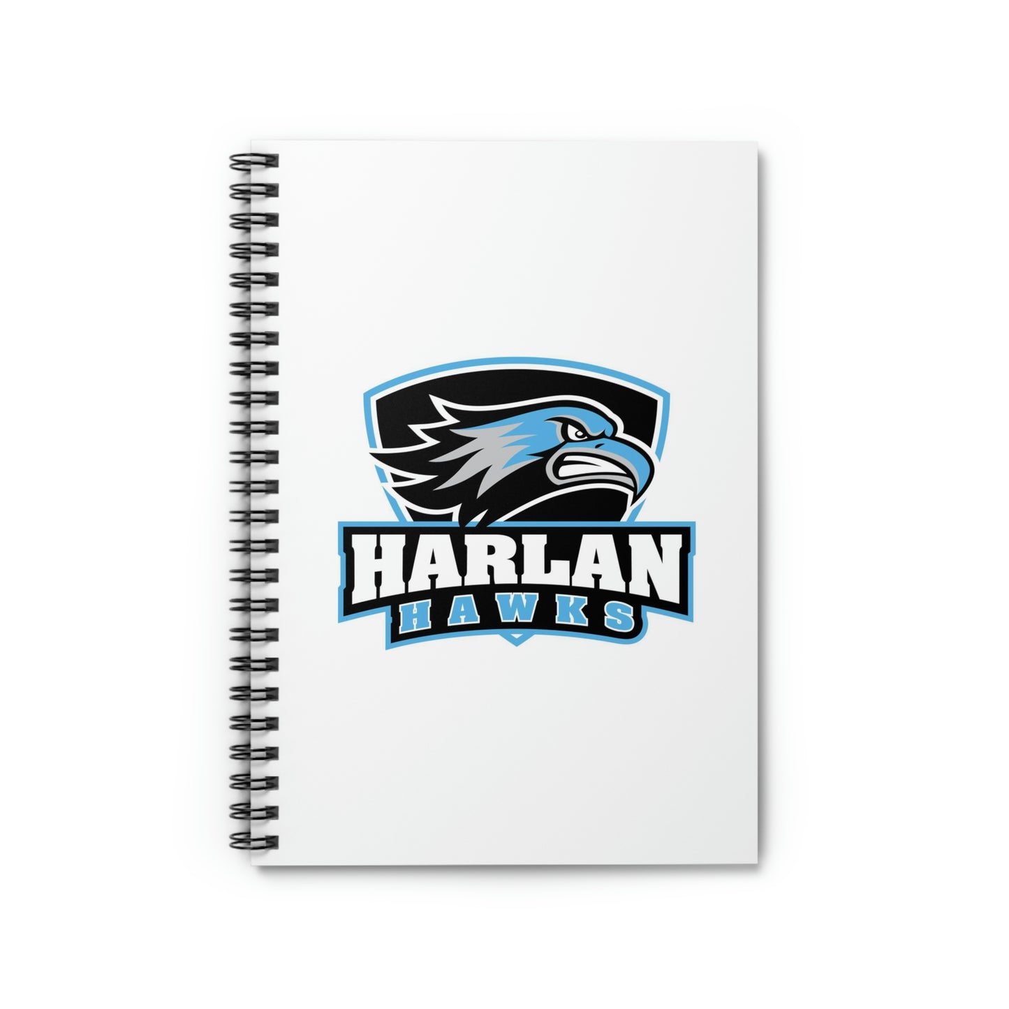 Harlan Hawks Spiral Notebook - Ruled Line