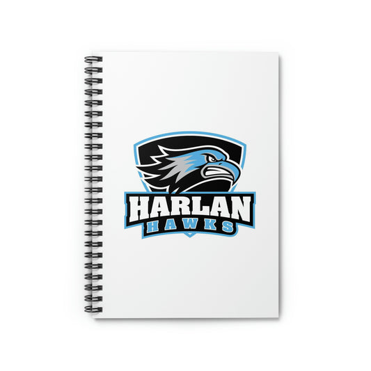 Harlan Hawks Spiral Notebook - Ruled Line