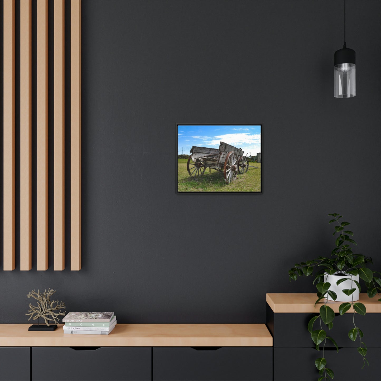 Ranch Wagon Gallery Wrap Canvas