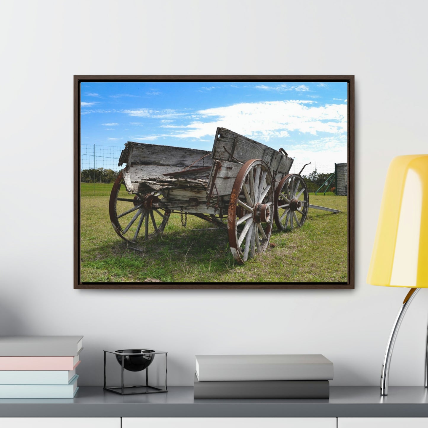 Ranch Wagon Gallery Wrap Canvas