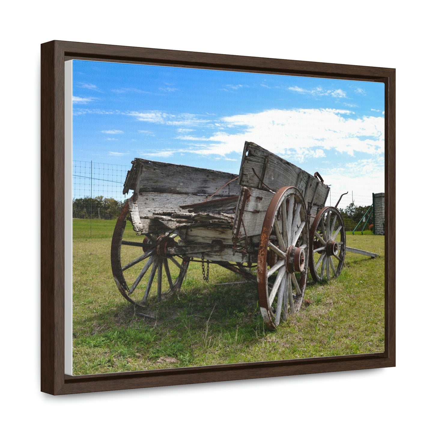 Ranch Wagon Gallery Wrap Canvas