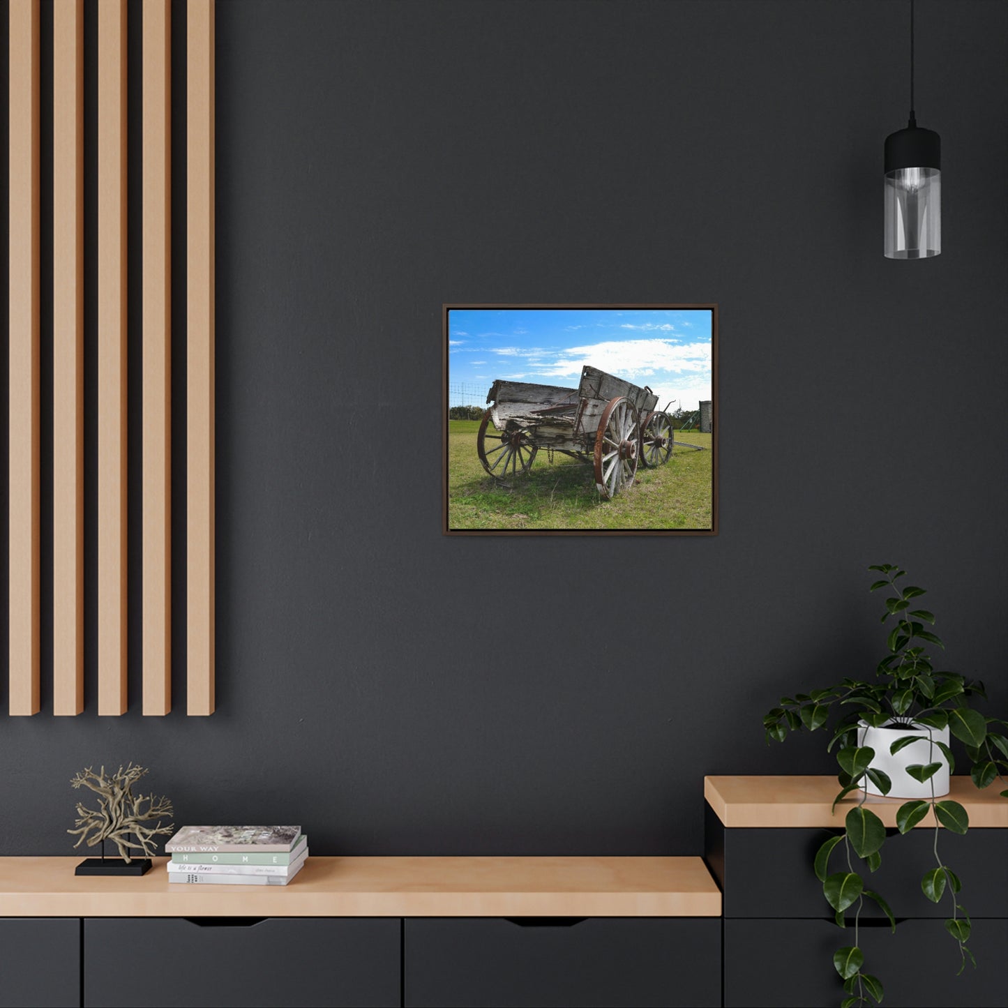 Ranch Wagon Gallery Wrap Canvas