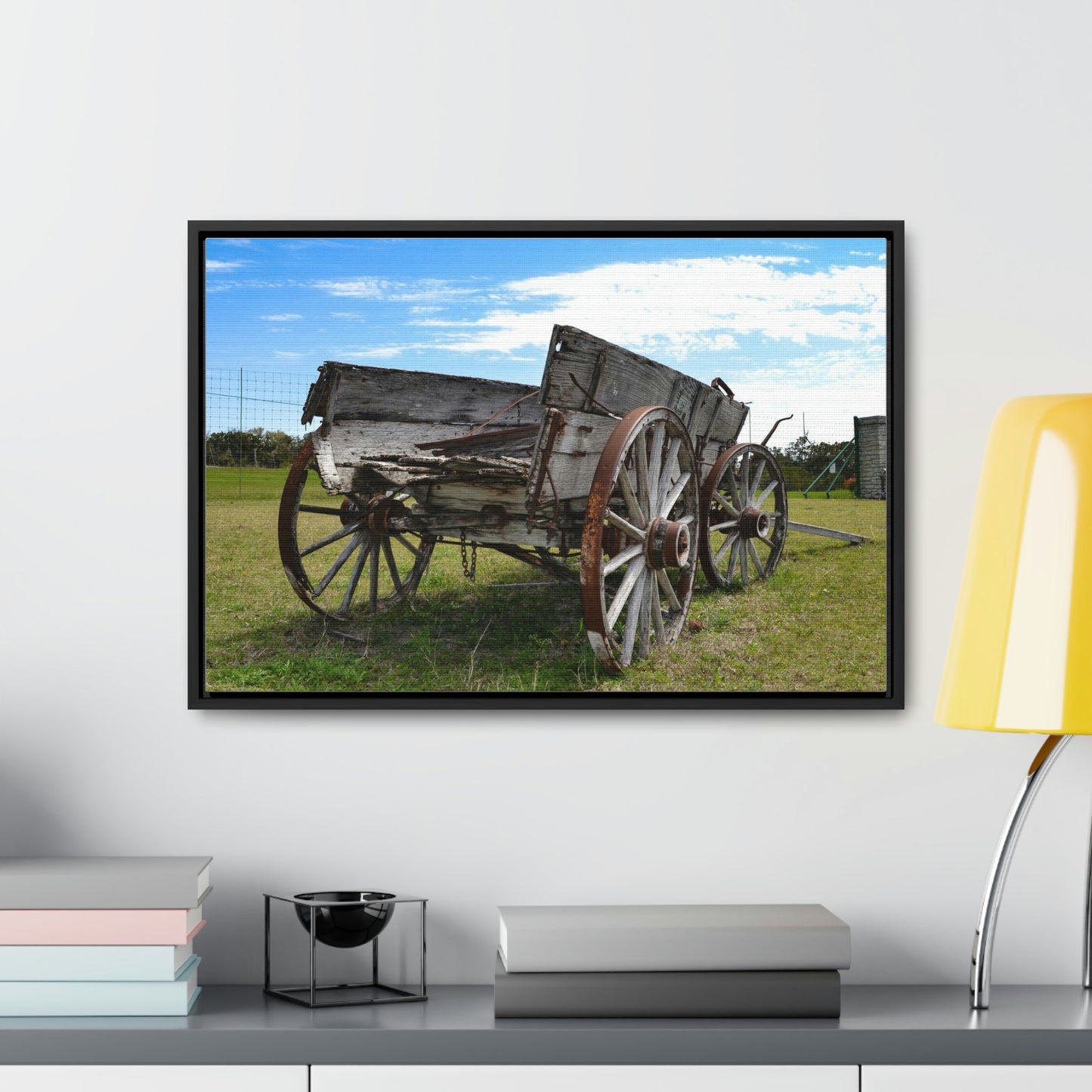 Ranch Wagon Gallery Wrap Canvas