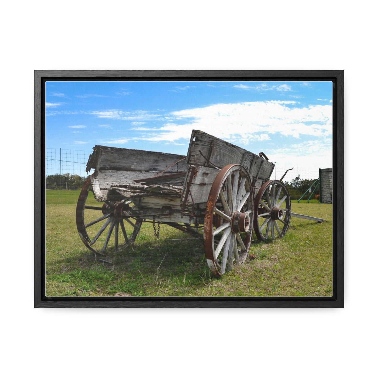 Ranch Wagon Gallery Wrap Canvas