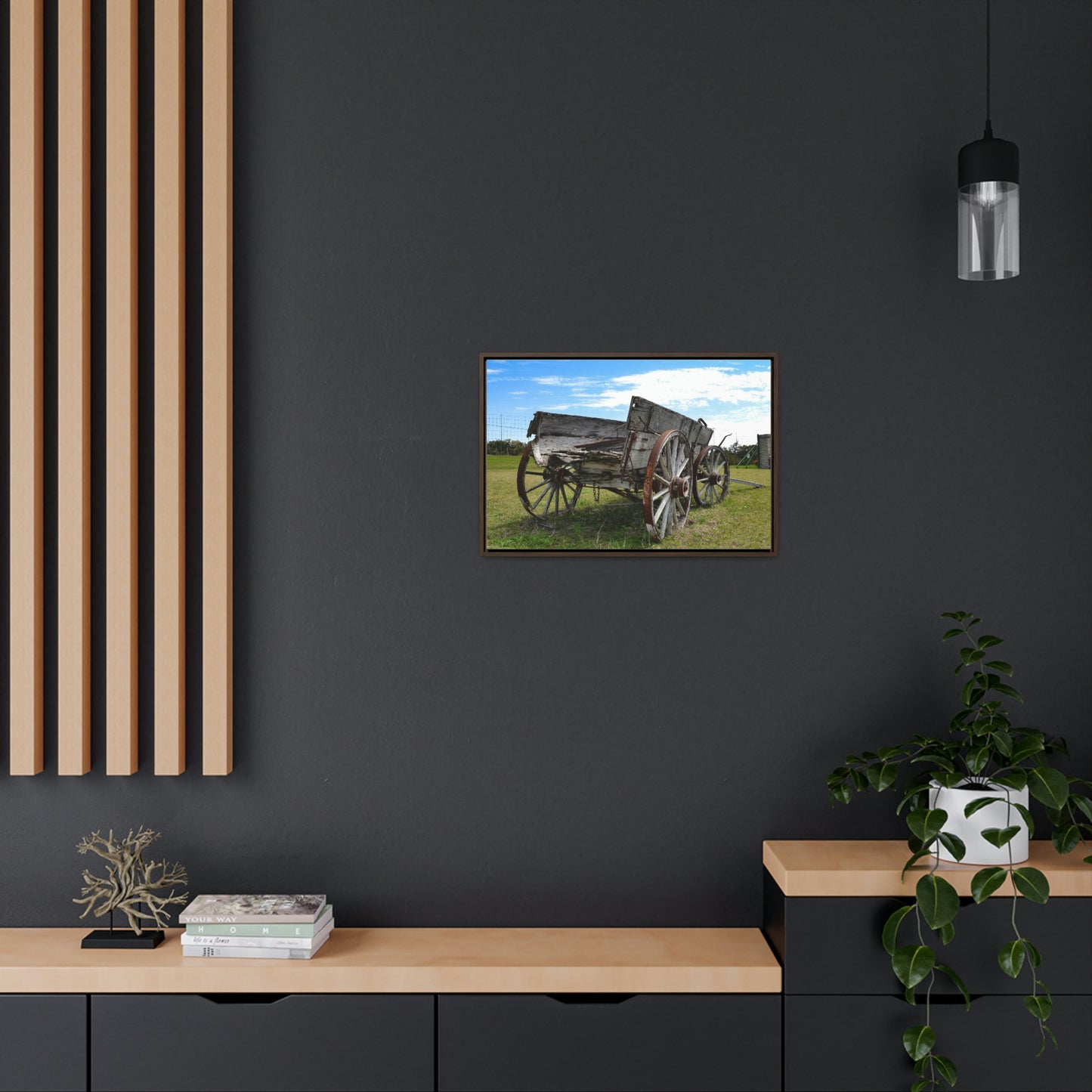 Ranch Wagon Gallery Wrap Canvas