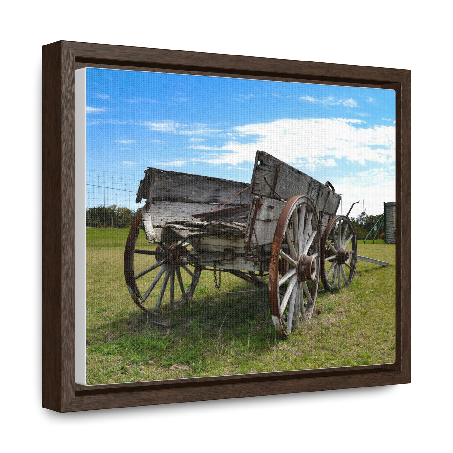 Ranch Wagon Gallery Wrap Canvas