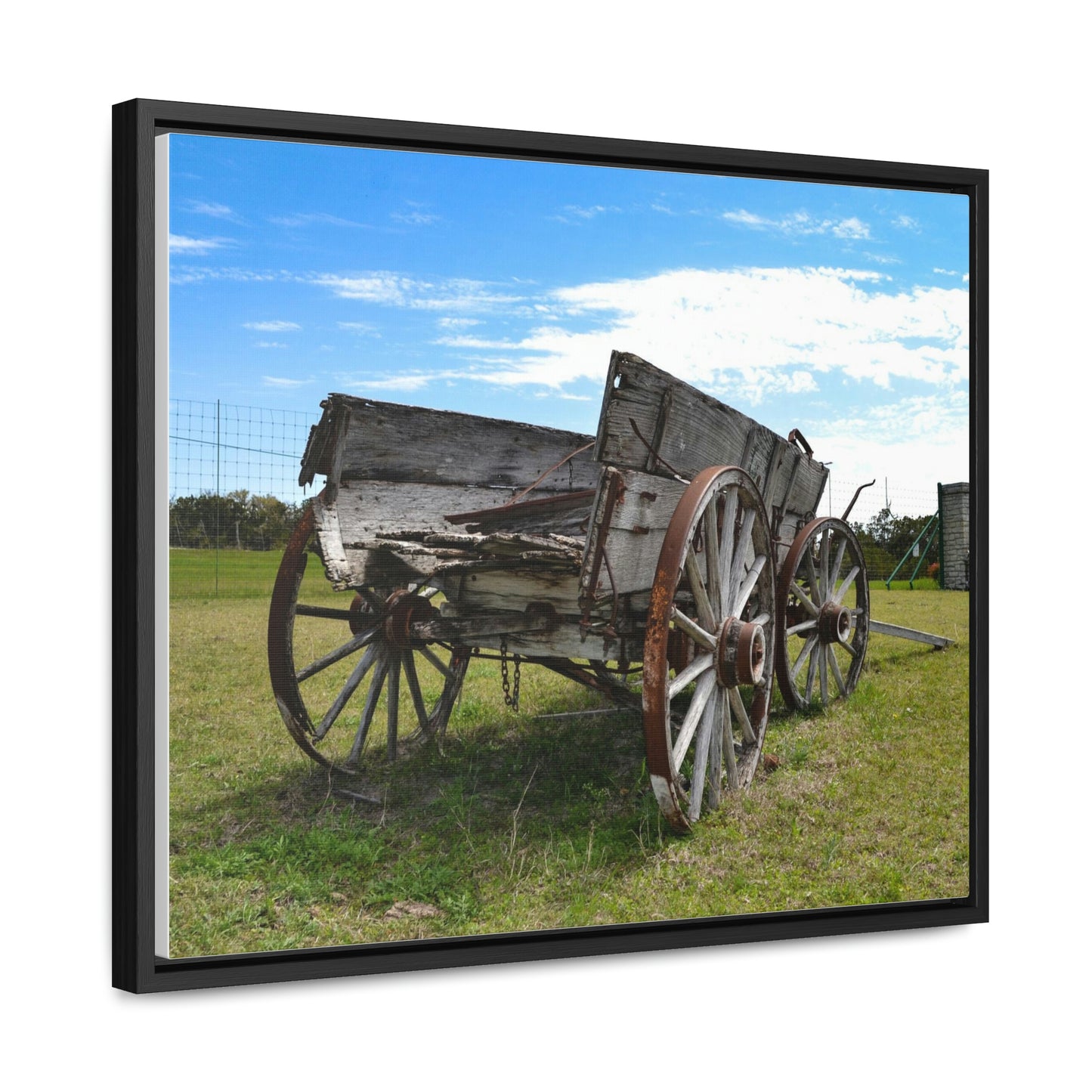 Ranch Wagon Gallery Wrap Canvas