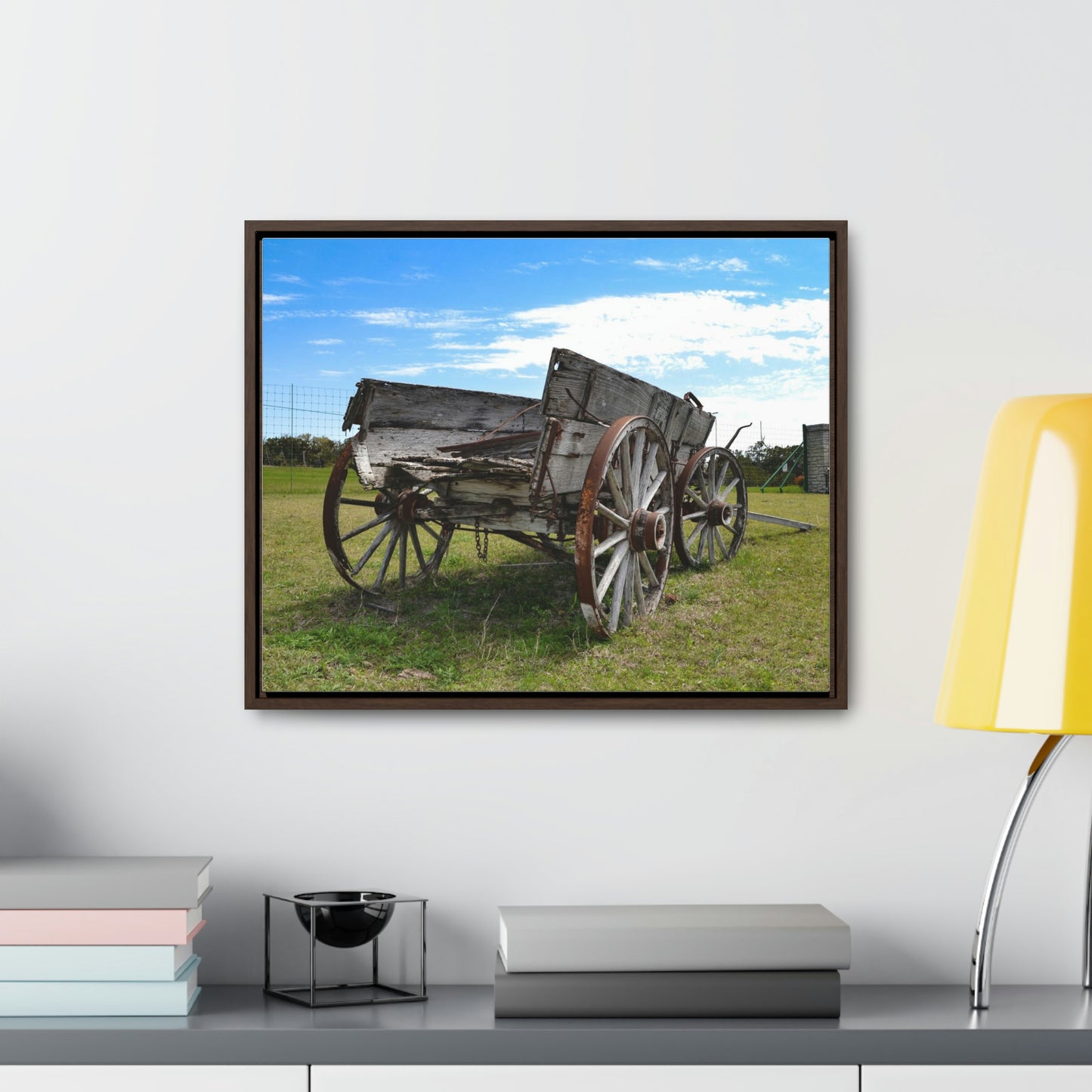 Ranch Wagon Gallery Wrap Canvas