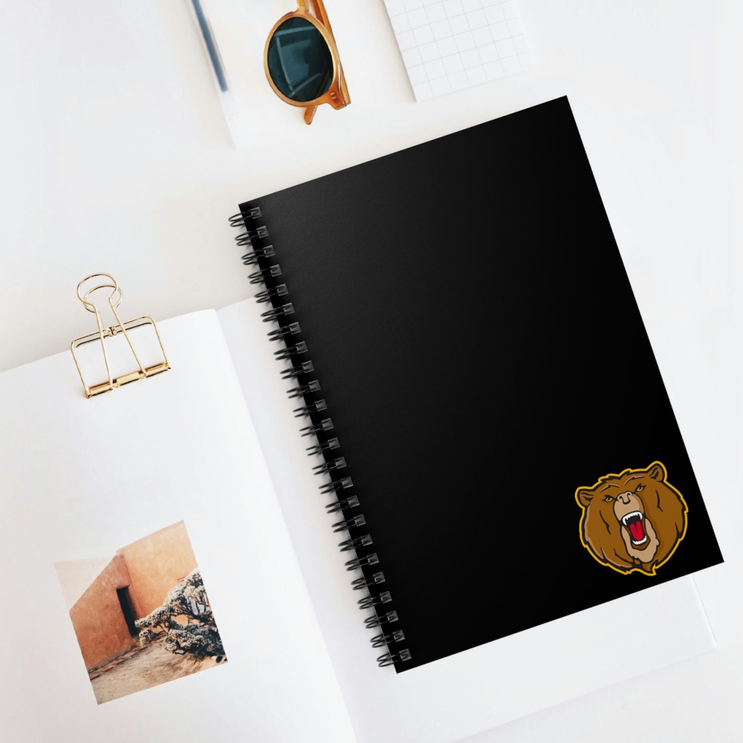 Brennan Bears Spiral Notebook - Ruled Line