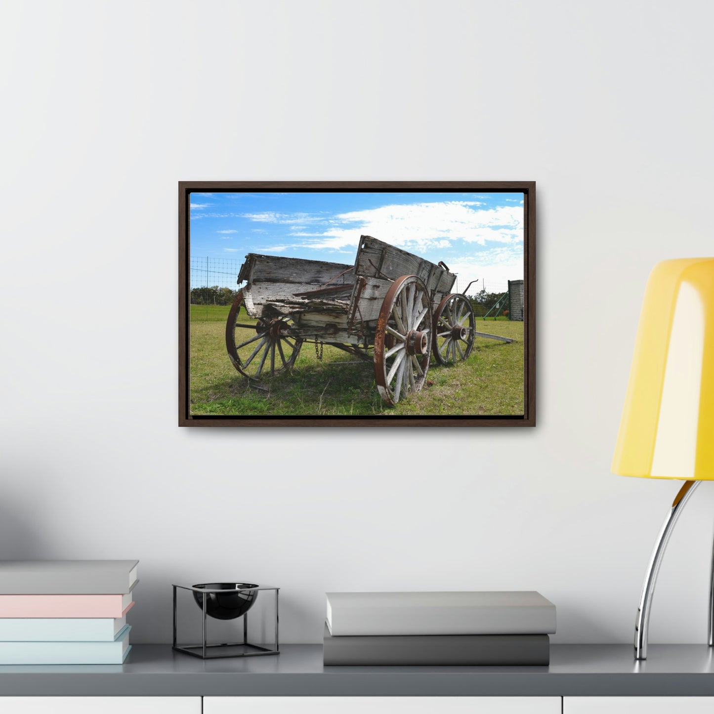 Ranch Wagon Gallery Wrap Canvas