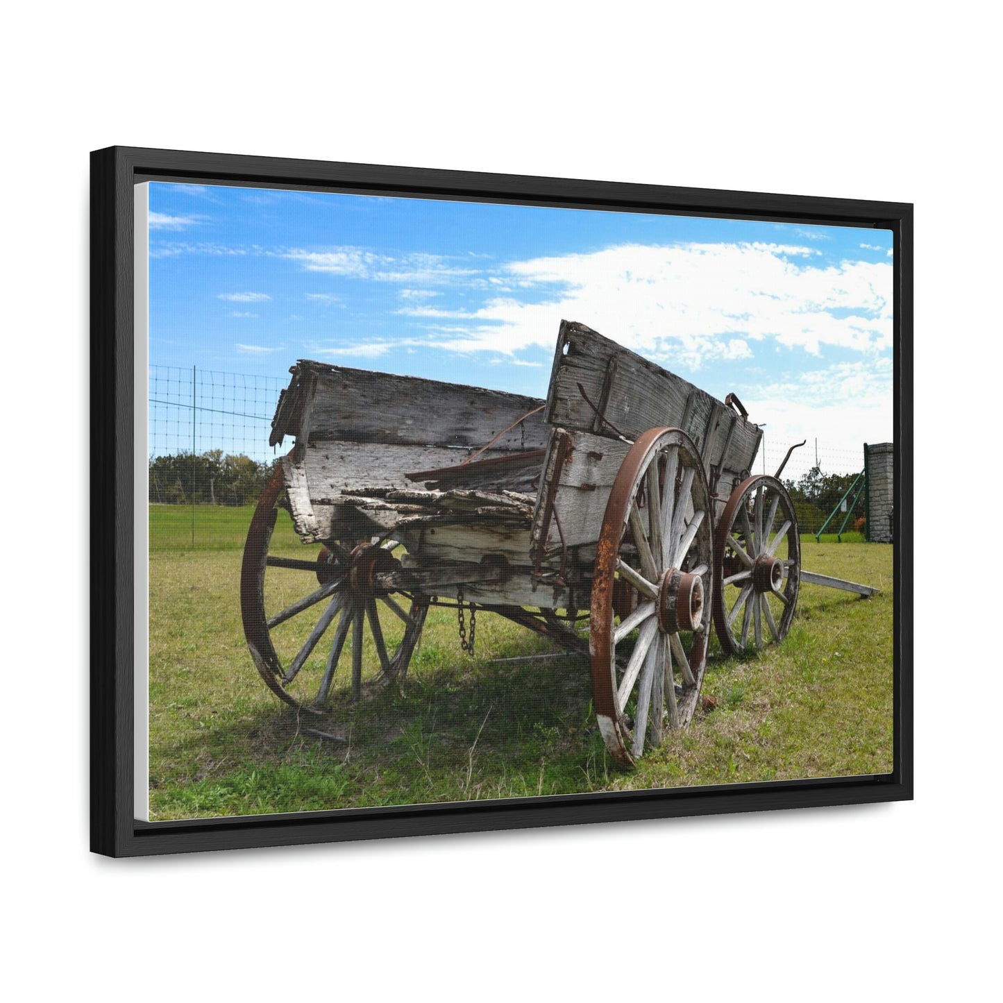 Ranch Wagon Gallery Wrap Canvas