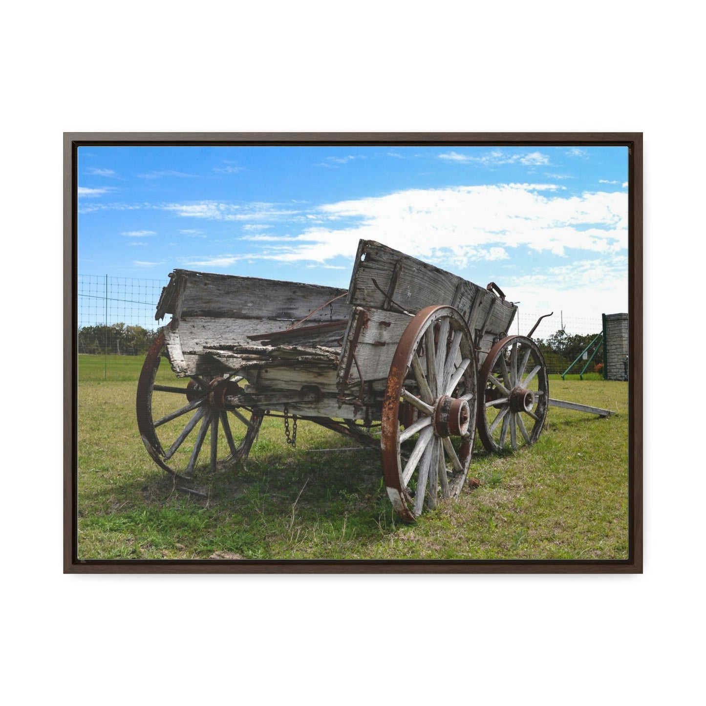 Ranch Wagon Gallery Wrap Canvas