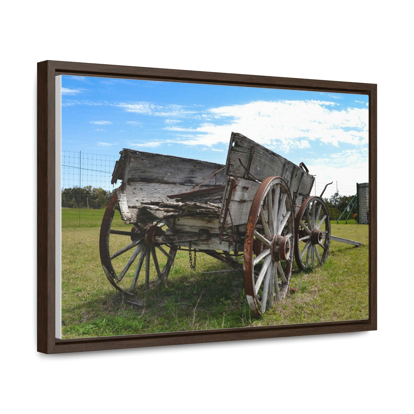 Ranch Wagon Gallery Wrap Canvas