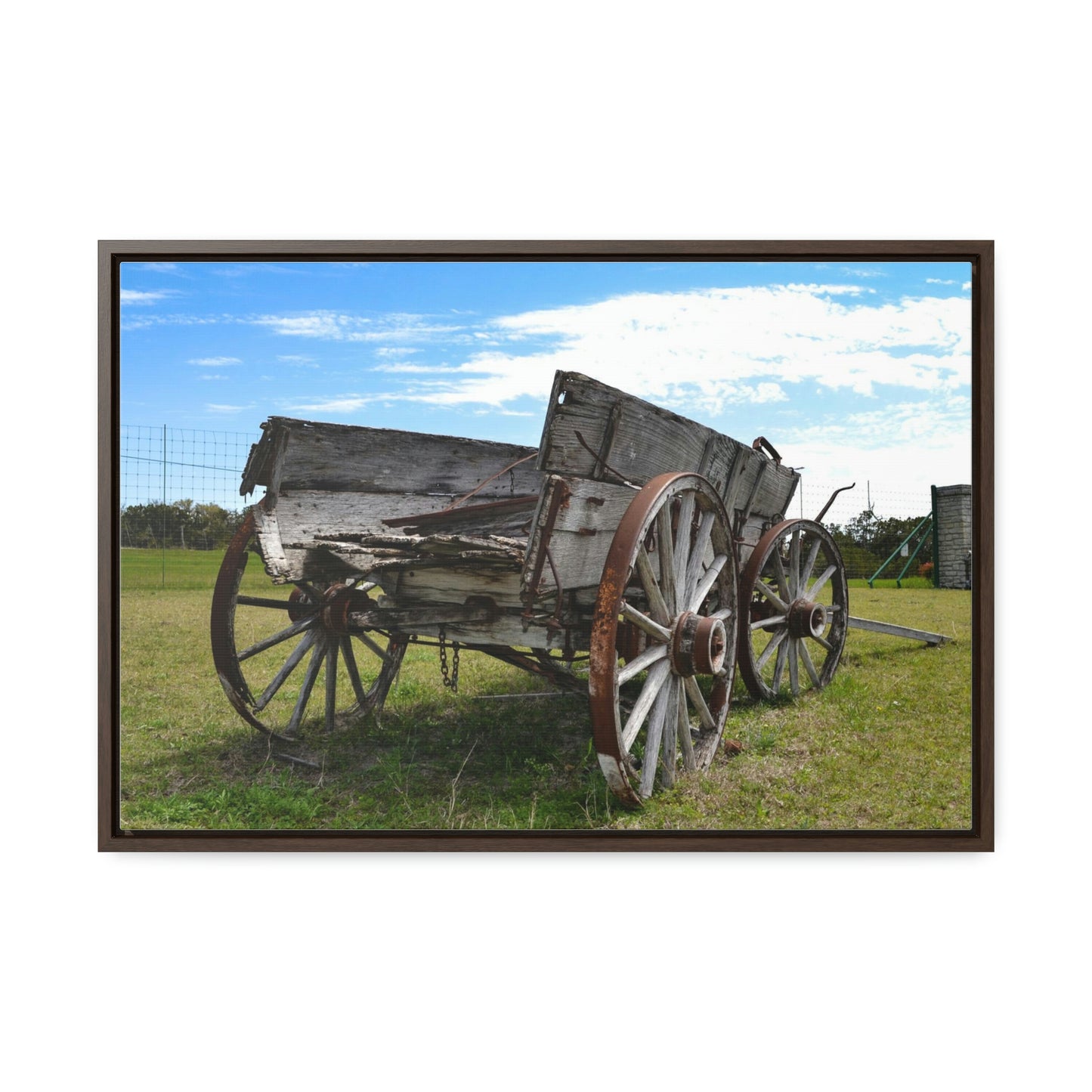 Ranch Wagon Gallery Wrap Canvas