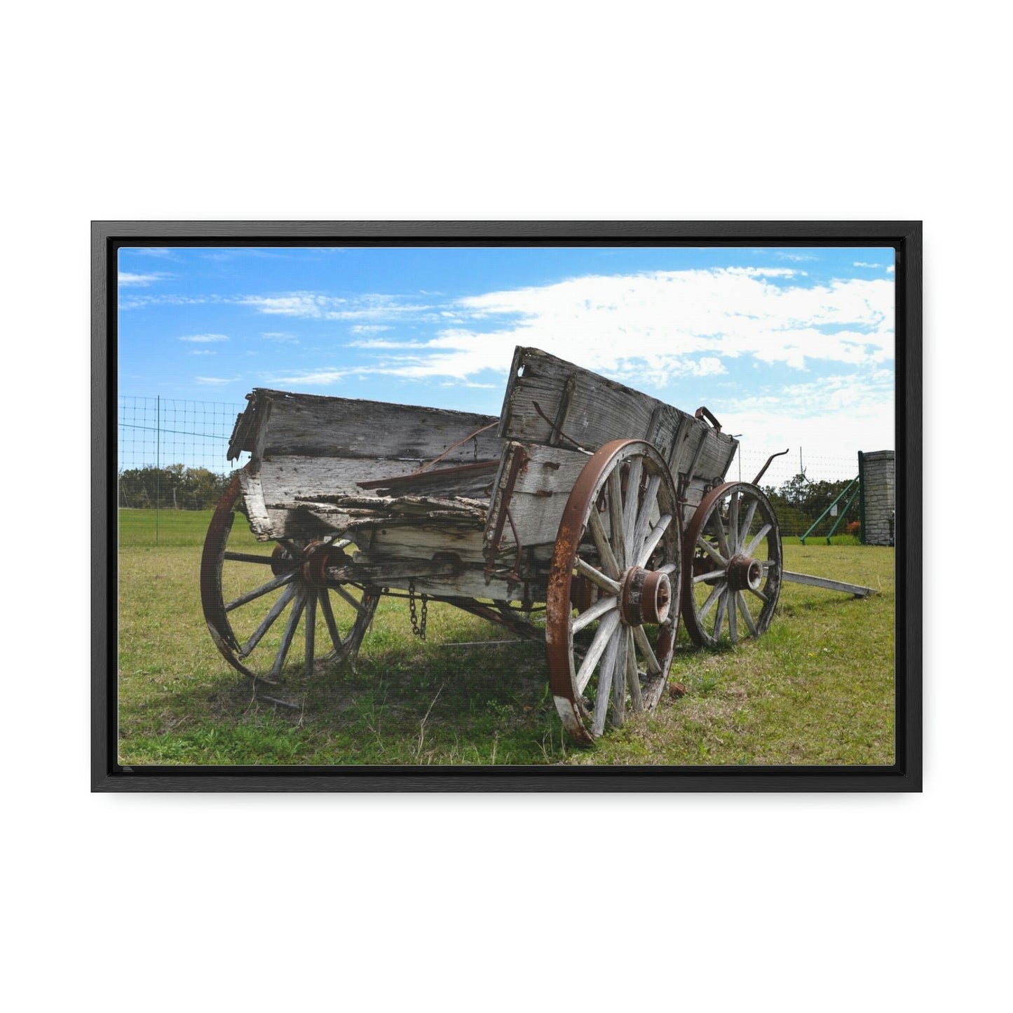 Ranch Wagon Gallery Wrap Canvas