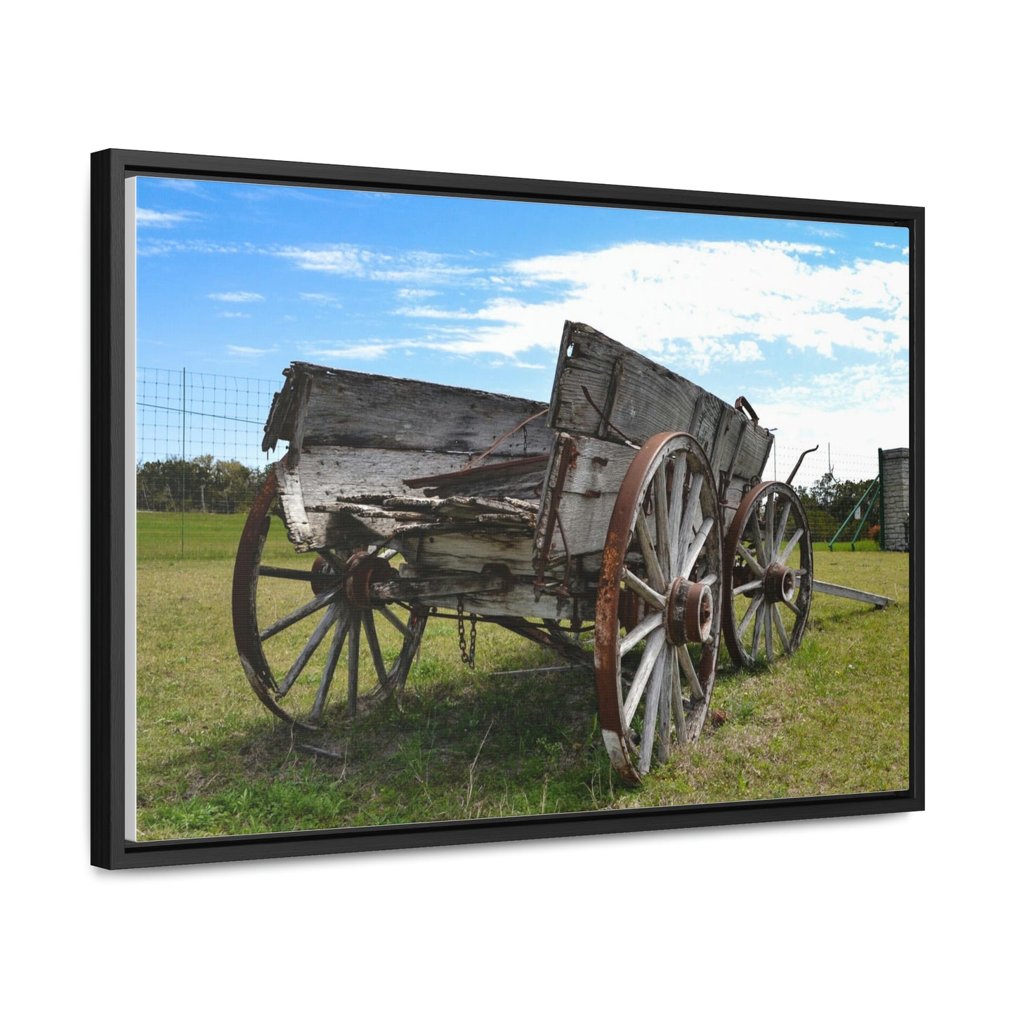 Ranch Wagon Gallery Wrap Canvas