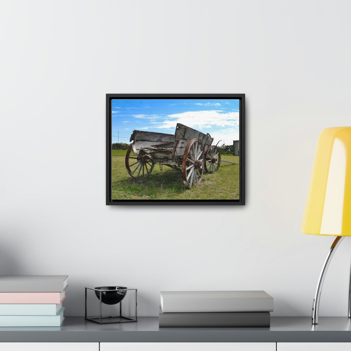 Ranch Wagon Gallery Wrap Canvas