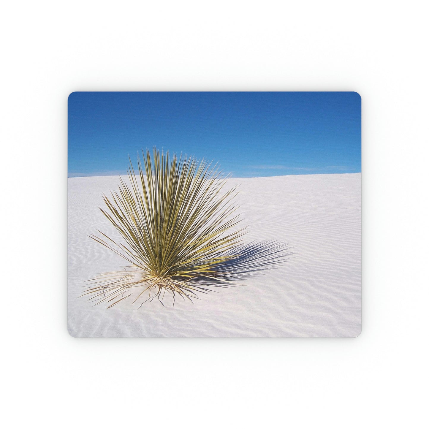 White Sands Rectangular Mouse Pad