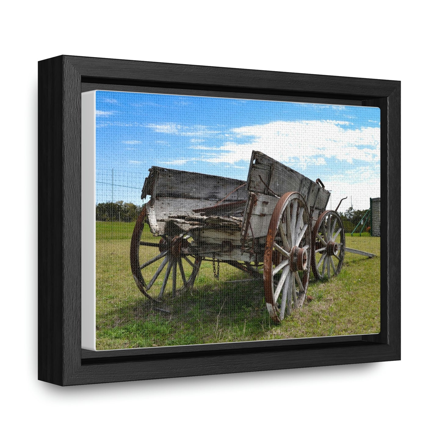 Ranch Wagon Gallery Wrap Canvas