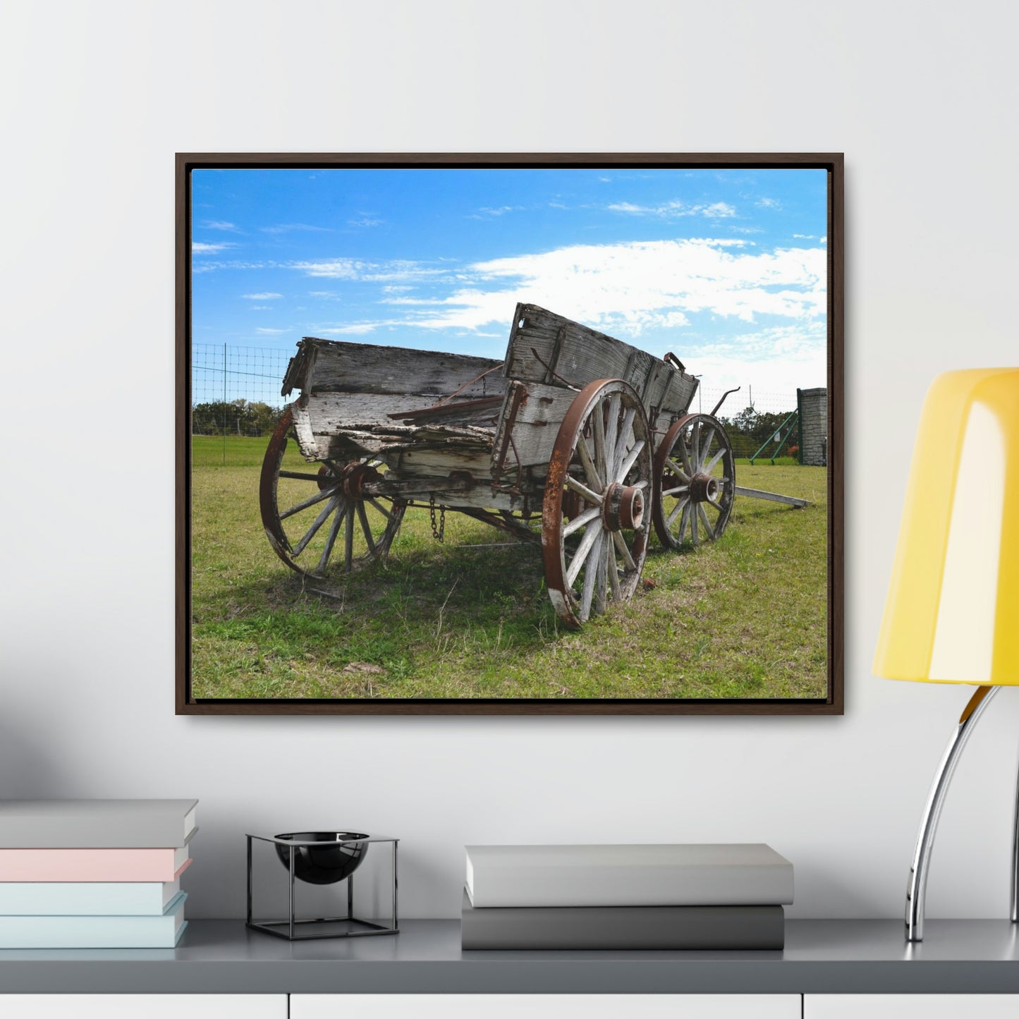 Ranch Wagon Gallery Wrap Canvas