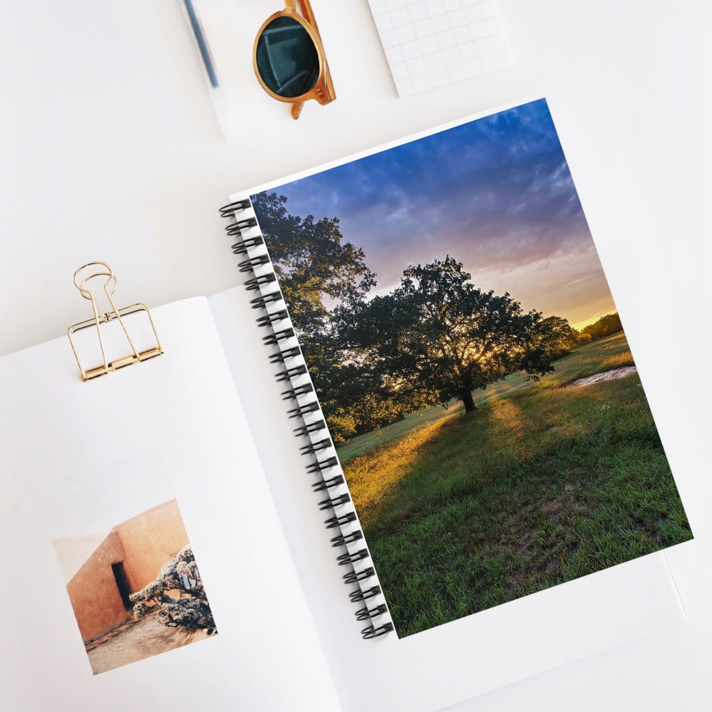 Sunset Spiral notebook