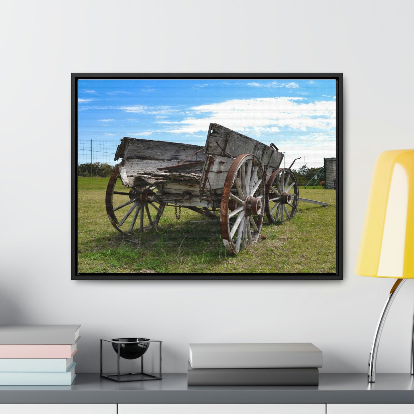 Ranch Wagon Gallery Wrap Canvas