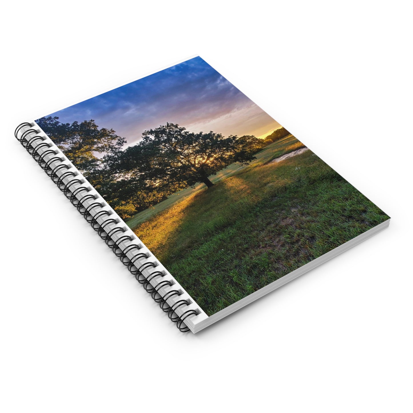 Sunset Spiral notebook