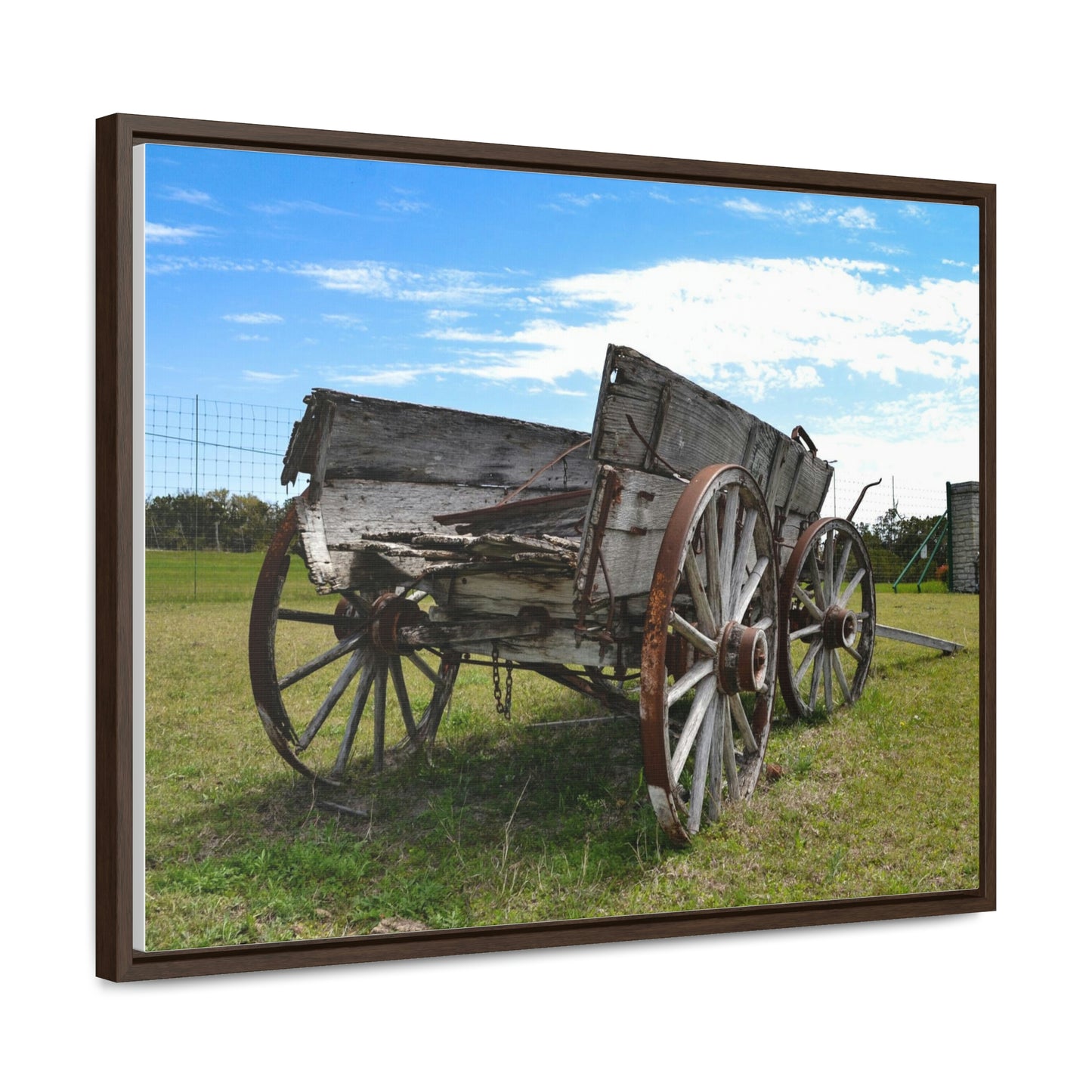 Ranch Wagon Gallery Wrap Canvas