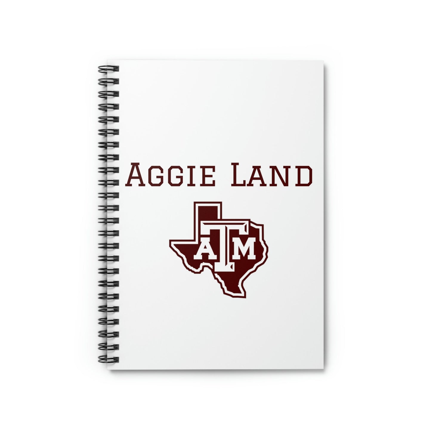 Aggie land Spiral Notebook - Ruled Line