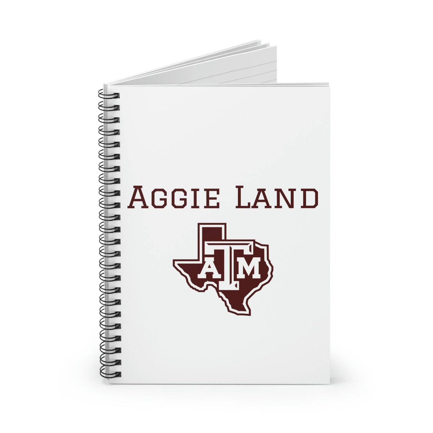 Aggie land Spiral Notebook - Ruled Line